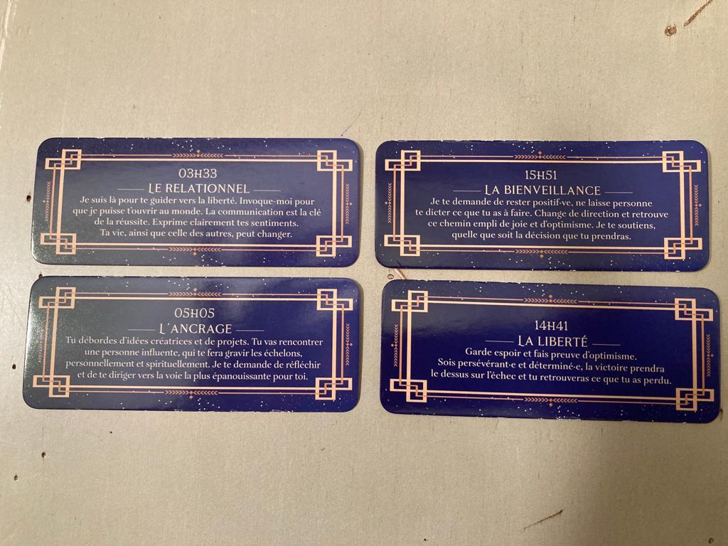 Un tirage de carte de Catherine Tournedouet